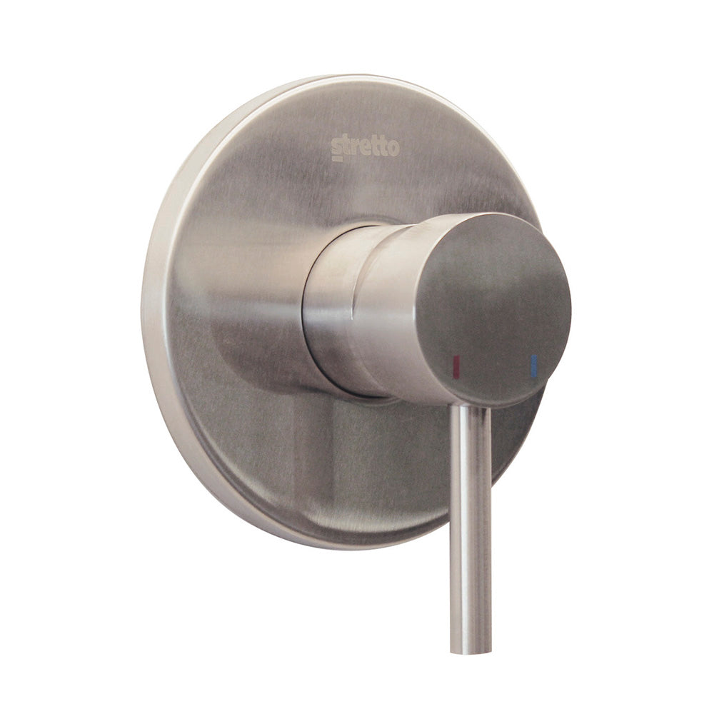 Monomando Ducha Empotrado Fiorenzo Inox Satinado