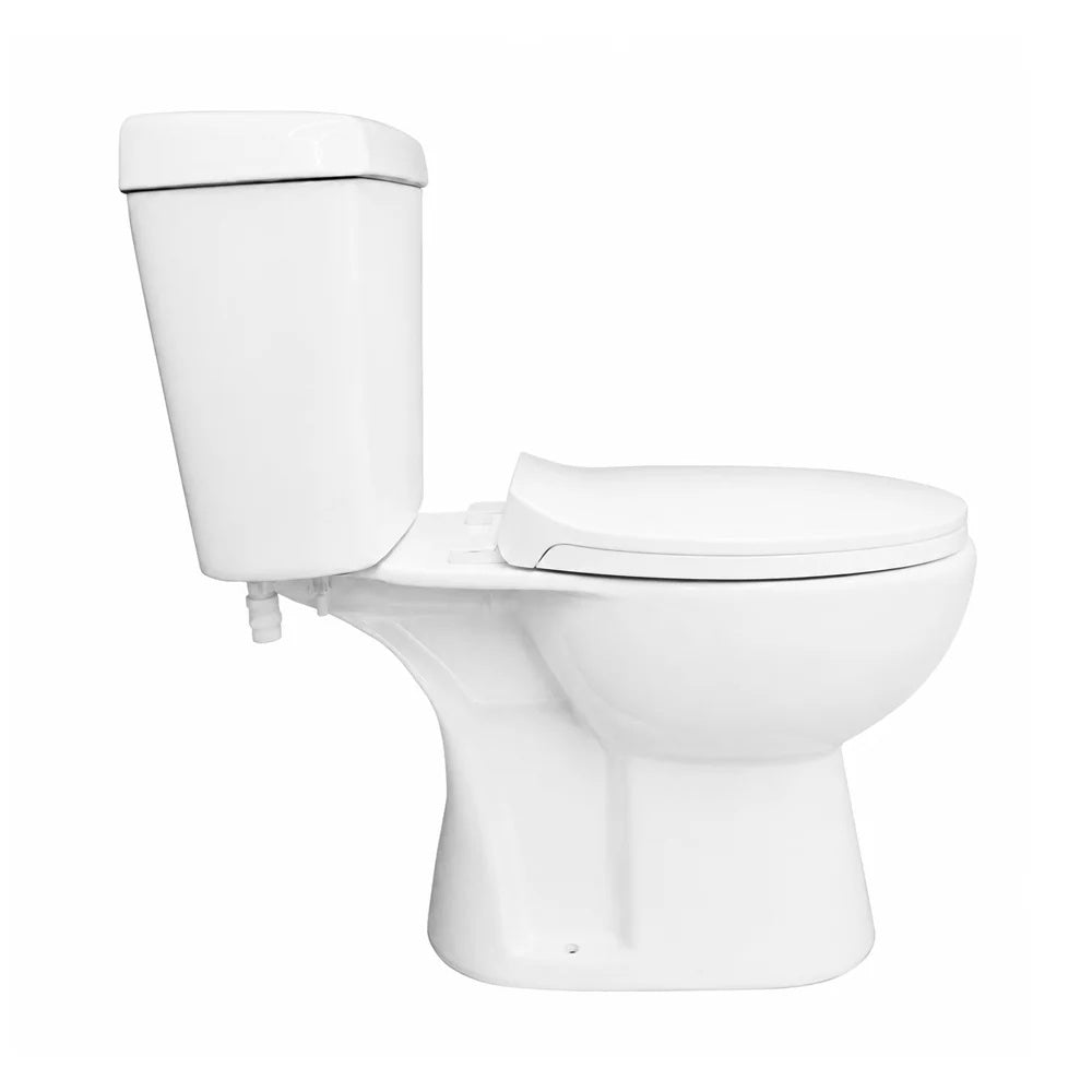 Sanitario Wc Descarga a Piso 21 cm Two Piece Aura
