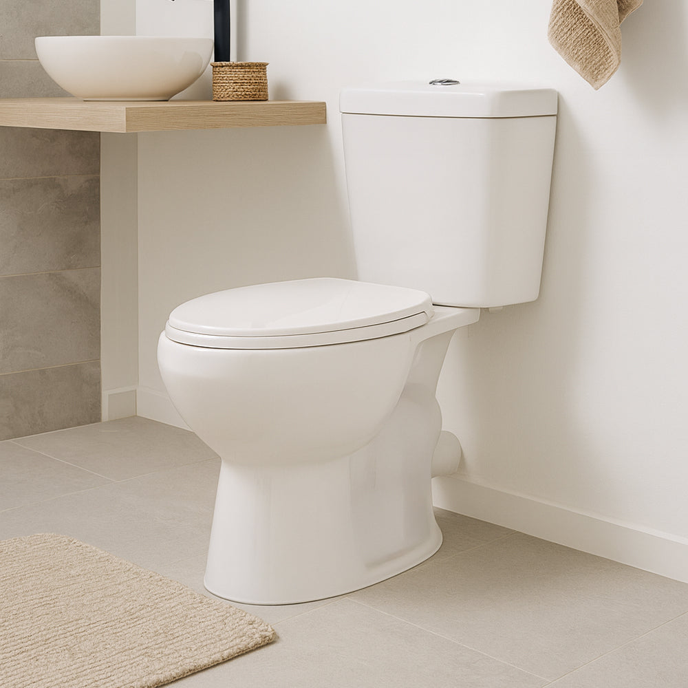 Sanitario WC Completo Cosmos - Descarga a Muro 18 cm (Horizontal)